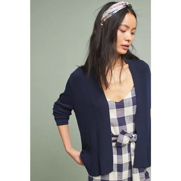 Anthropologie Sweaters - Anthropologie Banlieue Peplum Cardigan